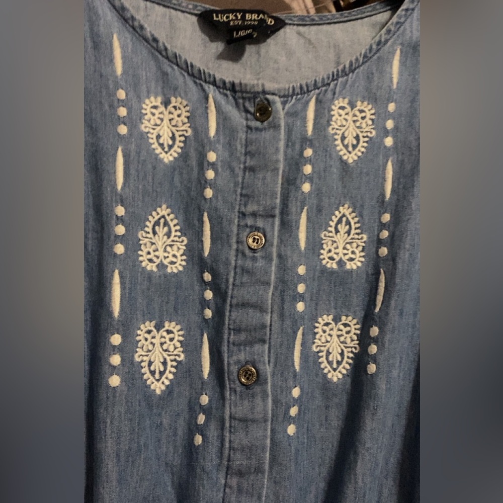 Jean look romper